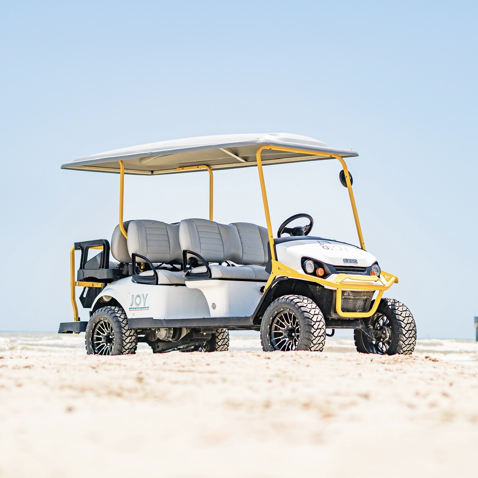 Rent the Six Passenger Golf Cart | JOY